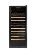 Wifi glazen kelderkoelkast 149 flessen - enkele temperatuur