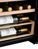 Cantina Frigo Black 33 bottiglie - Doppia Temperatura