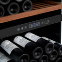 Nevera Bodega Wifi Negra 193 Botellas Doble Temperatura