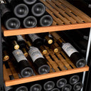 Nevera Bodega Wifi Negra 193 Botellas Doble Temperatura