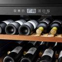 Black Wifi Cellar Fridge 204 Bottles Single Temperature