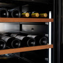 Black Wifi Cellar Fridge 248 Bottles Single Temperature