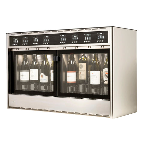 Dispenser 8 (4+4) Single and Double Temperature Bottles - Self