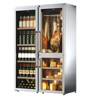Cantina Frigo Inox Vino + Salumi e Formaggi - 3 Temperature