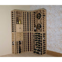 Houten module wand - 280 flessen