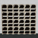 Set mit 24 Standard-PB-Flaschenhaltern für 456 Flaschen