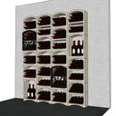 Voorstel wand wijnrek 306 plaatsen