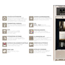 Selbstspender für 4 Flaschen