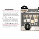 4 Bottle Retro Counter Dispenser