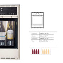 4 Bottle Retro Counter Dispenser