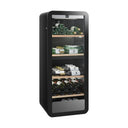 Wifi Glass Cellar Fridge 143 bottles Double Temperature