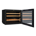 Wijnkoelkast Inbouw Kolommodel Met Wifi 29 flessen Dubbele Temperatuur - Push Pull Opening