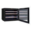 Wijnkoelkast Inbouw Kolommodel Met Wifi 29 flessen Dubbele Temperatuur - Push Pull Opening