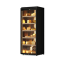 Black LARGE Single Temperature Cheese Fridge Cellar