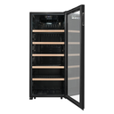 Cellar Fridge 121 Bottles Black Single Temperature