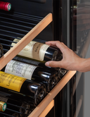 Cellar Fridge 121 Bottles Black Single Temperature