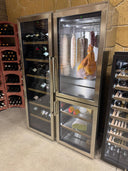Cantina Frigo Inox Vino + Salumi e Formaggi - 3 Temperature - Rinnovo Showroom