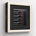 Quadro Wine Frigo 4B - Cornice Classica