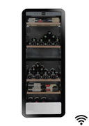 Wijnkelder Koelkast Wifi Glas 143 flessen Dubbele Temperatuur