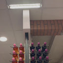 Wspornik podłogowy/sufitowy do metalowego uchwytu na butelkę ShoWall