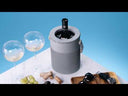 Lyra Silver Multi-Fit™ Bottle Chiller