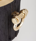 Spumantiera Vintage Ovale Black / Gold