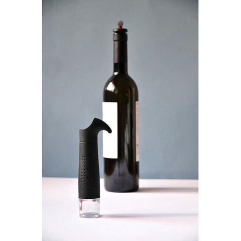 3 Tappi Gard'vin ON/OFF Noir - L'Atelier du Vin