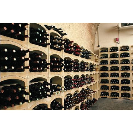 Bloc Cellier Small White Stone Bottle Rack