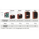 Bloc Cellier Small Bottle Rack Red Stone