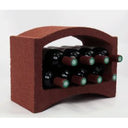 Bloc Cellier Small Bottle Rack Red Stone