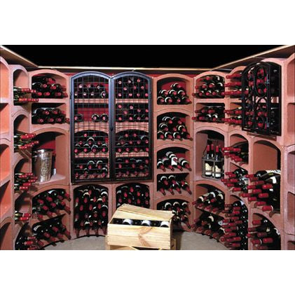 Bloc Cellier Standard Weinregale Roter Stein