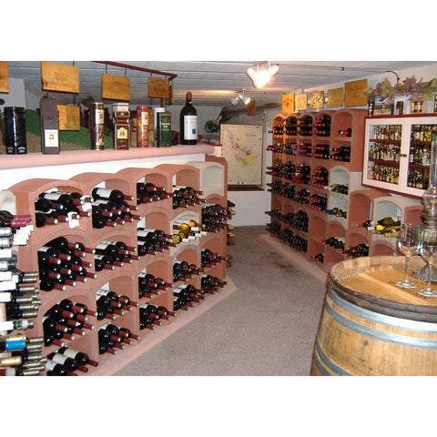 Bloc Cellier Standard Weinregale Roter Stein
