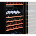 Frigorífico Cava Acero Empotrado Columna 97 bott. Triple Temperatura