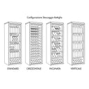 Black Cellar Fridge 268 Bottles Double Temperature