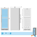 Cantina-in Refrigerator 154 FG Double Temperature