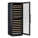 Cantina-in refrigerator 154 bottles Black Inox Double Temperature