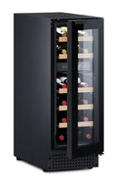 Built-in refrigerator Cantina 18 bottles Black Double Temperature