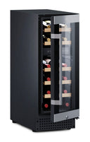 Built-in refrigerator Cantina 18 bottles Black Inox Double Temperature