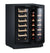 Built-in refrigerator Cantina 42 bottles Black Double Temperature - Double Door