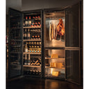 Nevera Bodega Negra + Embutidos y Quesos - 3 Temperaturas