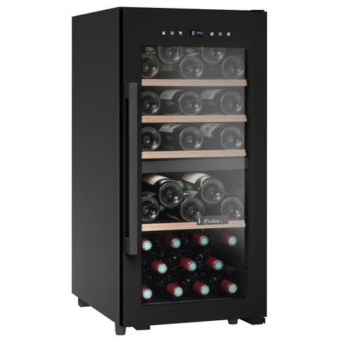 Schwarzweinkeller-Kühlschrank mit doppelter Temperatur, 41 Flaschen