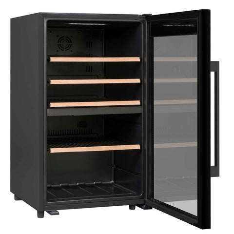 Cantinetta Frigo 56 bottiglie Black Doppia Temperatura