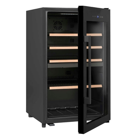 Cantinetta Frigo 56 bottiglie Black Doppia Temperatura