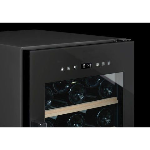 Cantinetta Frigo 56 bottiglie Black Doppia Temperatura