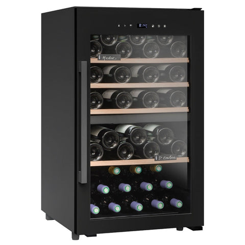 Cantinetta Frigo 56 bottiglie Black Doppia Temperatura