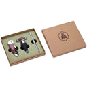 Cavatappi, Tappo e Termometro Laguiole - in Legno di Pakka e Acciaio Inossidabile