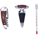 Cavatappi, Tappo e Termometro Laguiole - in Legno di Pakka e Acciaio Inossidabile