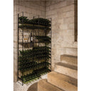 Cellar 4 Columns Bottle Rack in Steel - 320 bottles
