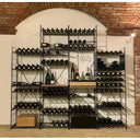Cellar 4 Columns Bottle Rack in Steel - 380 bottles