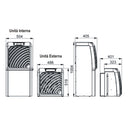 ClimaSP100  -  fino a 100 metri cubi